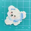 Peluche Lindo de Cachorro de Dibujos Animados Parche Acrílico Accesorios para Pasadores DIY Joyería Hecha a Mano Insignia Imán para Refrigerador Venta al por Mayor