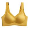 Ropa interior sin costuras tailandesa para mujer, sujetador para busto pequeño, push-up, sin aros, soporte lateral, sujetador deportivo ajustable tipo chaleco