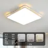Luminária de Teto Moderna para Sala de Estar, Estilosa e Simples para Uso Doméstico, Luminária de Quarto, Luminárias com Controle de Voz para Quarto e Corredor