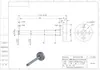 Montaje de Brida Articulada Flotante Tipo Brida Redonda Eje con Ranura para Anillo de Retención Pasador Voladizo 45# Núcleo de Eje WHE01