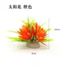 Aquário simulação de paisagem plantas aquáticas prato de flores artificiais decoração prato decorativo para pratos frios sashimi decoração de prato artístico para sushi