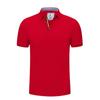 Camisa Polo de Verano de Manga Corta con Cuello Coreano 2757 para Uniforme de Equipo Corporativo Ropa de Trabajo Camisa Cultural Personalizada con Logotipo Bordado e Impreso