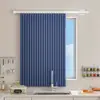 Cortinas para Cocina y Baño, Plegables, Invisibles, Sin Taladro, Enrollables, Opacas, Impermeables, Anti-Miradas Indiscretas, Específicamente para Ventanas de Baño