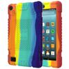 Para Amazon Fire7 2019 Funda plana colorida de silicona suave todo incluido antigolpes Funda protectora para Amazon HD8