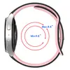 Adecuado para reloj Samsung watch7 de silicona bicolor con relieve láser, correa de repuesto para reloj de 18/20/22 mm