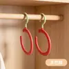 Gancho Adhesivo Traceless Dopamine Estante de Almacenamiento de Pared Cocina Baño Portacepillos de Dientes Gancho Adhesivo para Bufanda