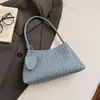 Bolsa de Ombro Trançada Estilo Novo 2026 para Mulheres, Bolsa de Braço da Moda para o Dia a Dia, Bolsa Saco Simples e Versátil, Bolsa de Mão de Luxo