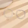 Europa y Estados Unidos pulsera de tobillo de cuentas de arroz y concha para verano, combinable, pulsera creativa, conjunto de dos piezas de tendencia para playa, multiusos