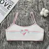 Camisola de Ropa Interior para Niñas, Sujetador de Entrenamiento para Niñas en Desarrollo, Sujetador de Primera Etapa para Estudiantes de Primaria, Sujetador Infantil para Niñas Pequeñas, Transfronterizo