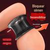 Anel de bloqueio de esperma masculino anel escrotal Yin ovo de ligação ovelha anel de olho de ovelha paixão aparelho casal clímax brinquedos sexuais adultos