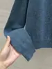 Ropa de punto para mujer BORBOTIE, nueva colección primavera/otoño 2026, cárdigan de cachemira estilo LP con botones dorados
