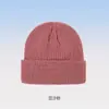 Gorro de Punto Cálido de Doble Capa para Otoño e Invierno con Protección para los Oídos para Circunferencia de Cabeza Grande con Logo Personalizado