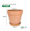 Maceta Universal Redonda Perilla Maceta de Plástico Maceta para Plantar Flores Maceta Imitación Piedra Hortensia Lirio Maceta para Plantar Tierra Planta Verde