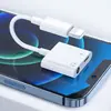 Adequado para iluminação Adaptador Apple iPhone12 Ouvir Músicas Carregamento Dois em Um Jogo de Caça ao Frango Conversor