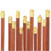 Palillos Infantiles del Zodiaco Madera de Ala de Pollo Sándalo Rojo Palillos Domésticos Madera Maciza Dibujos Animados Doce Signos del Zodiaco Un Palillo por Persona Al por Mayor