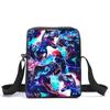 Dinossauro Dinossauro Impressão Completa DIY Universal Satchel Bolsa de Ombro Cartoon Satchel Masculino e Feminino
