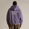 Esenciales Hhh Otoño24 Letras Bordadas Calle Alta Cremallera Sudadera con Capucha Pesada Holgada Niebla para Hombre y Mujer