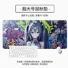 Fábrica de Origem Mouse Pad Série Anime Mouse Pad Grande para E-Sports Hatsune Miku Espessado Antiderrapante Pad de Mesa