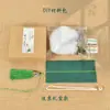 Festival del Bote del Dragón Triángulo Zongzi Bolsita Colgante, Repelente de Mosquitos de Artemisa, Bendición para Examen de Estudiante, Regalo de Bolsita para Actividad Manual DIY de Coche