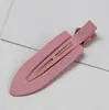 Estilo rede social Coreia do Sul letra spray de tinta grampo de cabelo sem costura prancha de surf cor macaron clipe metálico para franja clipe de palavra de temperamento