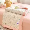 Colcha de Algodón Lavado, Colcha de Verano Refrigerante, Colcha de Aire Acondicionado para Niños, Colcha para Estudiantes de Todas las Estaciones, Colcha de Primavera y Otoño, Colcha Fina de Verano para Jardín de Infancia