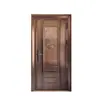Acero Inoxidable Puerta Portón de Villa Casa de Campo Autoconstruida Puerta de Entrada Puerta Doble Hogar Patio Rural Puerta Antirrobo Entrada