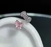 Moda Doce Rosa Amor Laço Osso da Orelha Unha Nicho Simples Parafuso Urso Fofo Donut Brincos