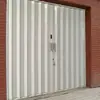 Portão Deslizante Fabricado em Fábrica, Porta Deslizante de Ferro Totalmente Fechada, Porta Sanfonada Pintada, Porta Deslizante de Ferro Antifurto, Porta Sanfonada de Ferro