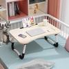 Mesa de Computador Atacado Mesa Preguiçosa Mesa Simples Dobrável Mesa Portátil Mesa de Estudante Mesa de Escritório Modelo Dobrável com Slot para Cartão