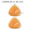 Pequenos e fofos enchimentos de sutiã de silicone, enchimentos de sutiã para lingerie, inserções de sutiã de silicone invisível, enchimentos de peito espessados sem embalagem para seios pequenos