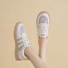 Zapatillas Blancas de Malla Transpirable Versátiles Zhr para Mujer, Zapatos Casuales de Verano, Zapatillas Ultraligeras, Zapatillas Blancas Ultrasuaves para Mujer