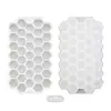 Bandeja de Hielo de Silicona Transfronteriza Verano DIY Fabricación de Hielo Molde de Tiras de Hielo Hogar Fácil de Desmoldar Cubitera Molde de Bola de Hielo Venta al por Mayor