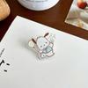 Broche Nuevo Ins Lindo Pin de Dibujos Animados Acrílico Venta al por Mayor Insignia Colgante Baratija Regalo Puesto Callejero