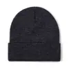 Gorro de Punto, Color Sólido, Gorro Engrosado, Gorro de Lana Peluda, Gorro Estilo Coreano, Resistente al Frío Invernal, Protección Tibia para Orejas