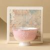 Taza de Cerámica Pintada a Mano con Degradado Rosa, Taza de Té Maestro para Mujeres, Taza de Té de Aspecto Elegante, Taza Pequeña para Juego de Té Kung Fu Casero