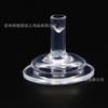 Cabezal de boquilla de tetina de calibre ancho, cabeza de reemplazo para biberón de alimentación universal de silicona completa, cabeza de boquilla de succión