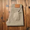 Pantalones Casuales Rectos para Hombre de Denim Delgado con Cinco Bolsillos, Suaves y Cómodos, Texturizados, de Modal, Novedad Primavera y Verano 2025