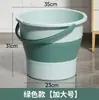 Cubo Ventilador Lacado Herramienta de Lacado Flotante Cubo de Plástico Grande Plegable Engrosado Transparente para Lavandería Doméstica Uso en Dormitorio Cubo de Agua