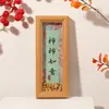 Fabricante Songjin Cartão Rígido Suporte de Exibição para Caligrafia Mini Tira Longa em Branco para Escrita Manual DIY Moldura para Caligrafia e Pintura Estilo Chinês Atacado