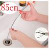 Desatascador de Tubería de Alcantarillado con Garra, Herramienta Desatascadora de Acero Inoxidable Flexible para Recoger Basura