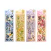 Suministro Exclusivo Transfronterizo de Nuevos Productos: Caja de Flores Hoshino Pegatinas para Diario Estampadas en Oro, Materiales Decorativos Florales para Diario, Pegatinas para Manualidades al por Mayor