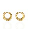 Moda Europea y Americana Temperamento Elegante Simple Versátil Textura Brillante Diseño de Nicho Pendientes Personalizados para Mujer