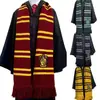 Bufanda Grande de Harry Potter, Cálida y Gruesa, Bufanda con Borlas de Slytherin Hogwarts Ravenclaw Gryffindor