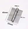 Bisagras de Hierro Engrosadas de 3 Pulgadas, Bisagras Soldadas, Bisagras de Hierro para Portones, Bisagras para Vehículos, Bisagras Desmontables de Alta Resistencia, 4 mm de Espesor