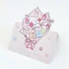 Tarjeta de Felicitación con Ramo de Flores 3D, Tarjeta de Mensaje, Tarjeta de Bendición, Tarjeta de Decoración para Regalo del Día de San Valentín