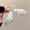 Pinza para el Cabello Grande de Lunares Francesa para Mujer 2025 Nuevo Pinza de Gama Alta Pinza de Tiburón en la Parte Posterior de la Cabeza Pinza Elegante Accesorios para el Cabello