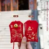 Bolsita de Bendición Personalizada para el Año del Caballo, Colgante de Bolsita de Ajenjo y Terciopelo, Regalo de Año Nuevo para el Comienzo de la Primavera, Buena Suerte, Bolsita del Año del Caballo