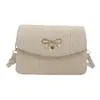Bolsa de Design de Nicho Feminina 2025 Verão Nova Alto Valor de Cor Bolsa de Corrente Moda Ombro Transversal Pequena Bolsa Quadrada