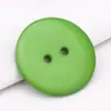 Hebilla de Pan de Dos Ojos Colorida al por Mayor Hebilla Redonda de Resina Cosida a Mano Botón de Abrigo Chaqueta Botón de Traje Pantalones Botón de Camisa