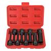 Llave eléctrica Hi-Spec dado hexagonal cabeza de pistola de aire 1/2 juego de destornillador de cabeza de flor de ciruelo unido alargado